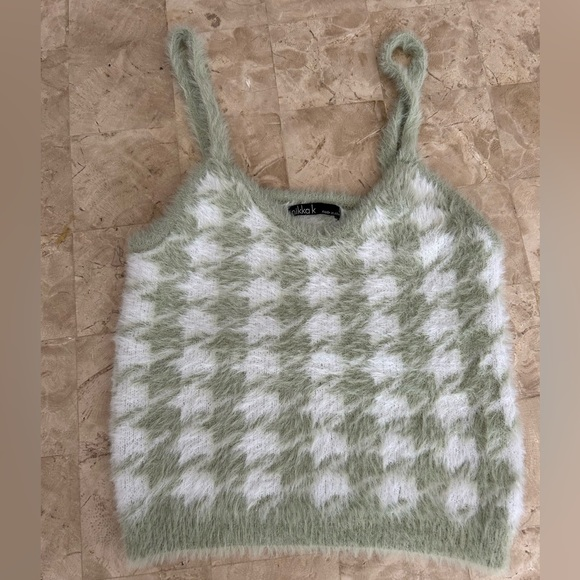 Nikki K Tops - Nikka‎ K Fuzzy Crop Top